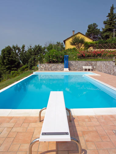 giardino con piscina Gorizia